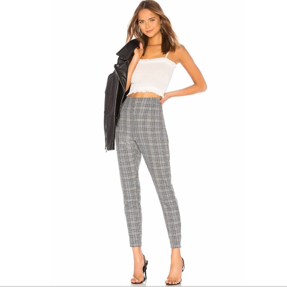 revolve plaid pants